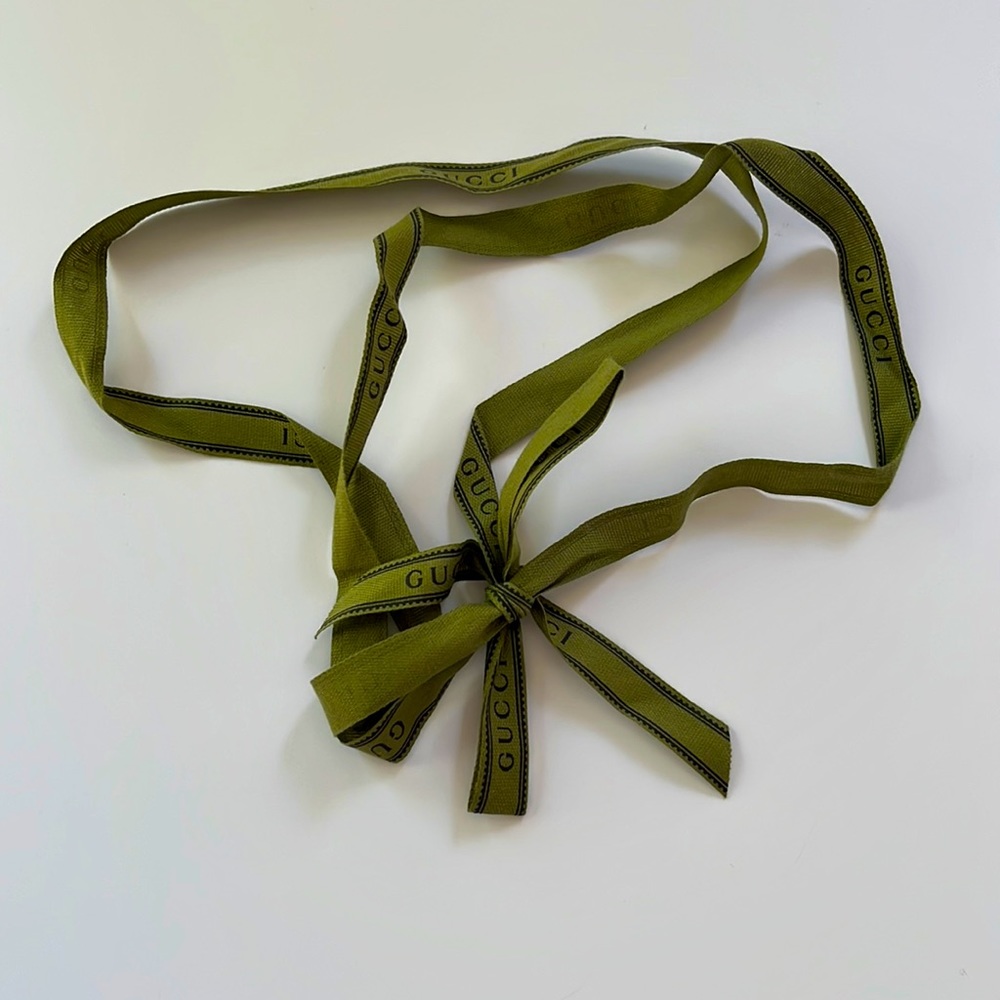 Authentic Gucci Ribbon 5/8” x 69” L